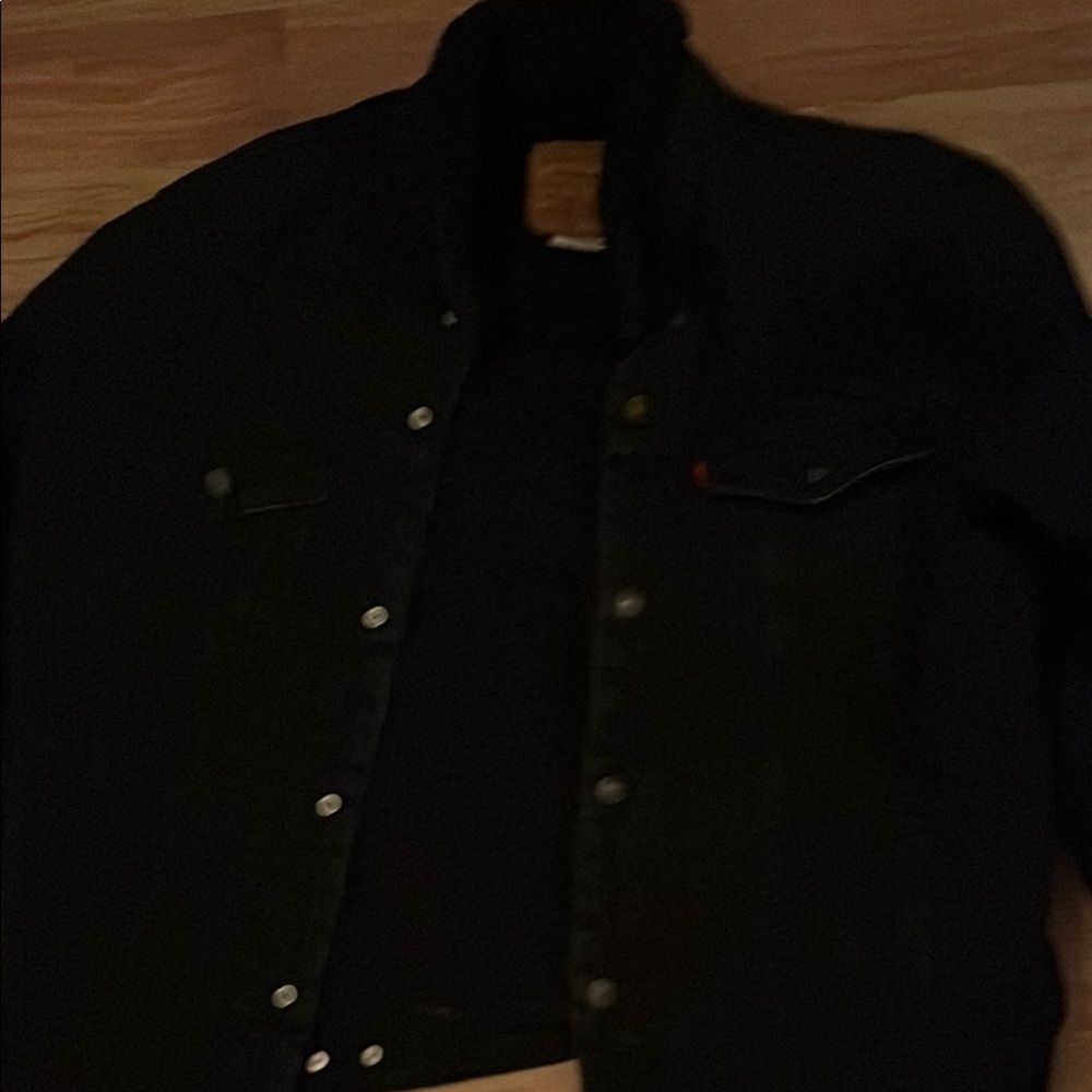 Levi's Black Lightweight Shirt Jacket
